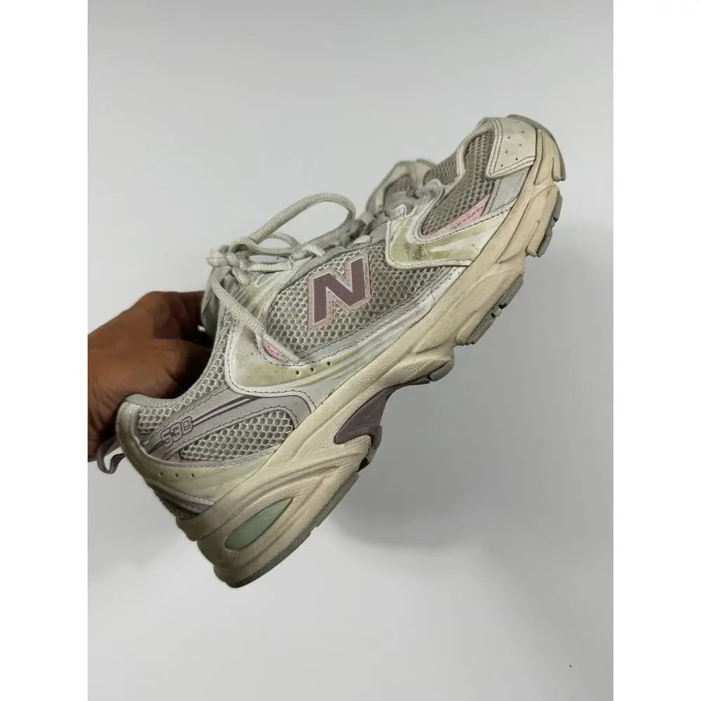New Balance 530 Sea Salt Ice Wine Rose Sugar Sneakers Size 9 Women